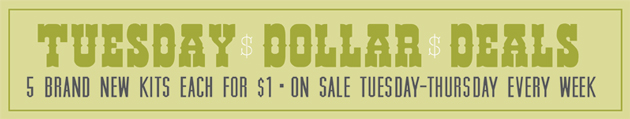 Tuesday Dollar Deals @ DHD